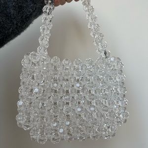 Acrylic Beaded Purse! Perfect condition!